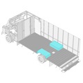 location of Walk In Step Van Wheel Box Assemblies LH\RH
